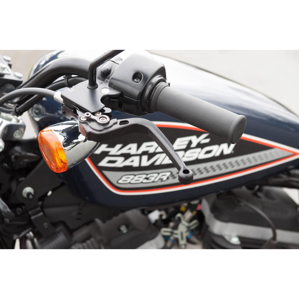 LSL Clutch lever L41X, silver/red, red