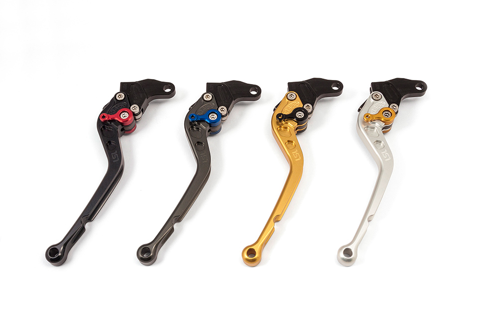 LSL Clutch lever L42X, black/red, red