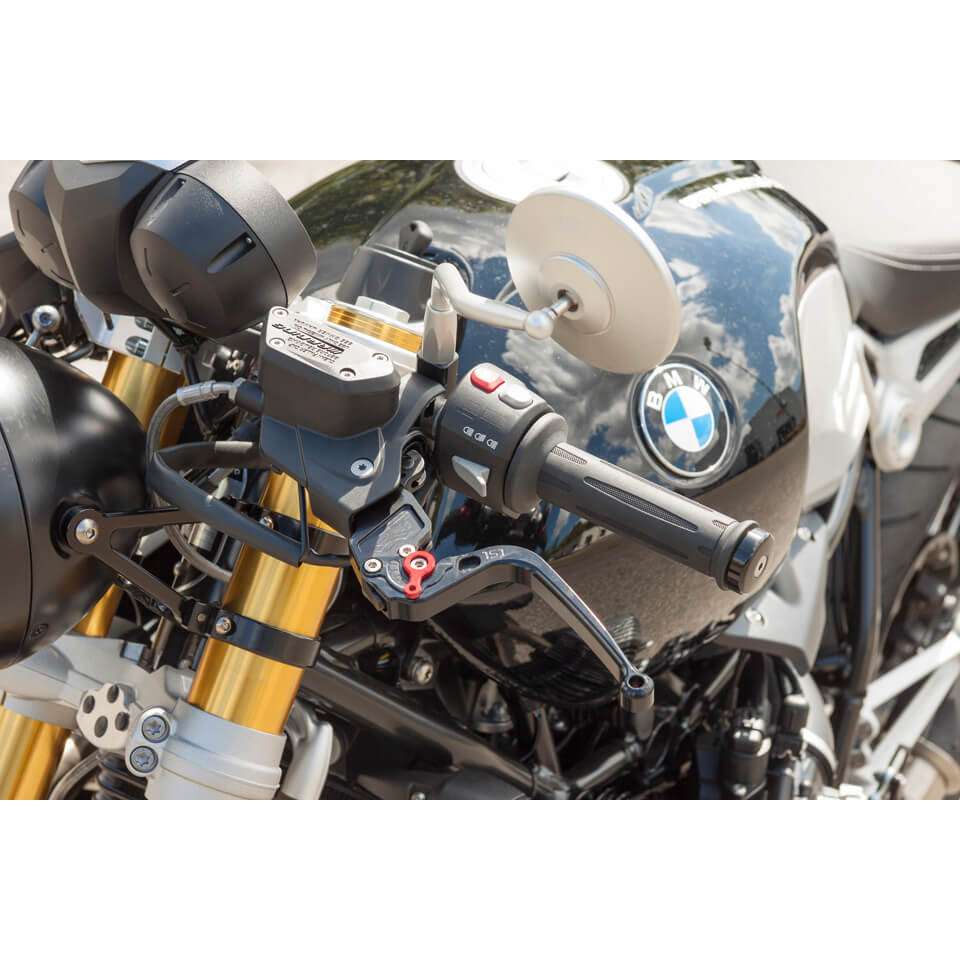 LSL Clutch lever L44X, black/red, red