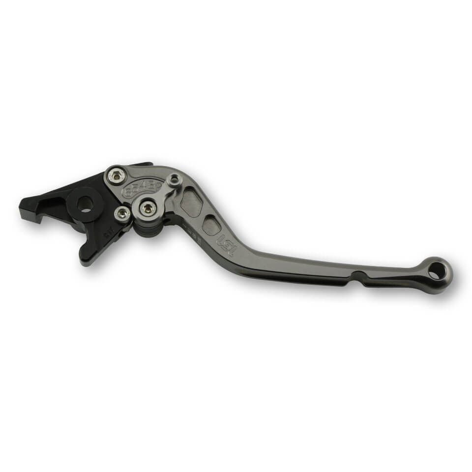 LSL Clutch lever Classic L70R, anthracite/anthracite, long, grey-black, grey-black