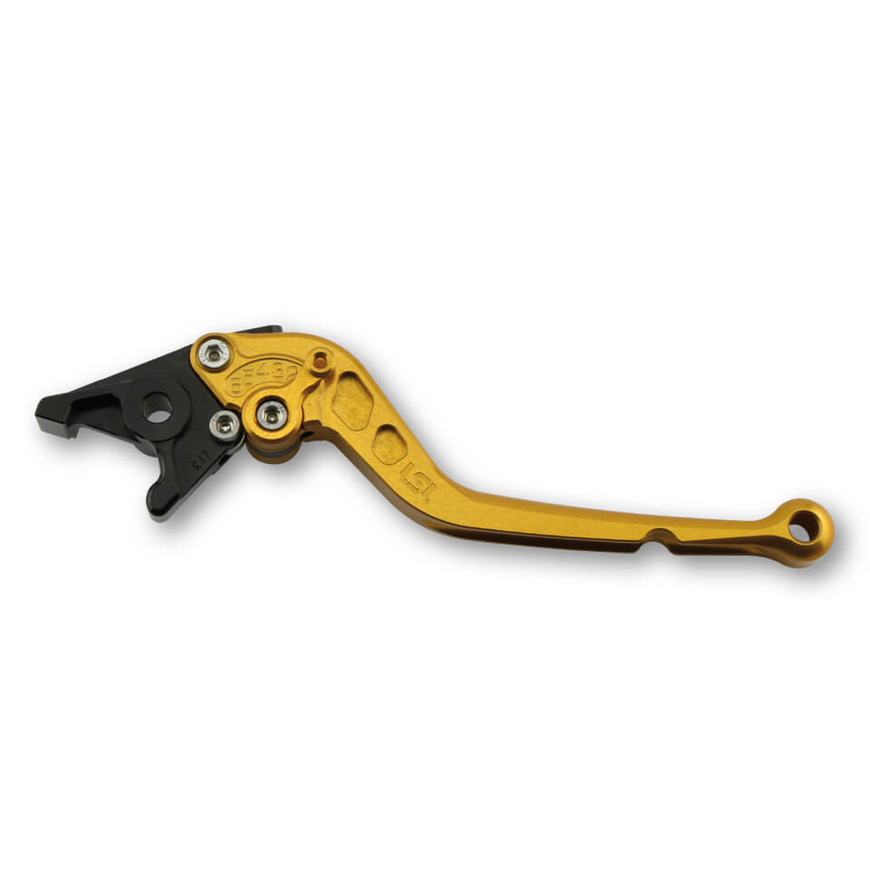LSL Clutch lever Classic L70R, gold/gold, long, gold