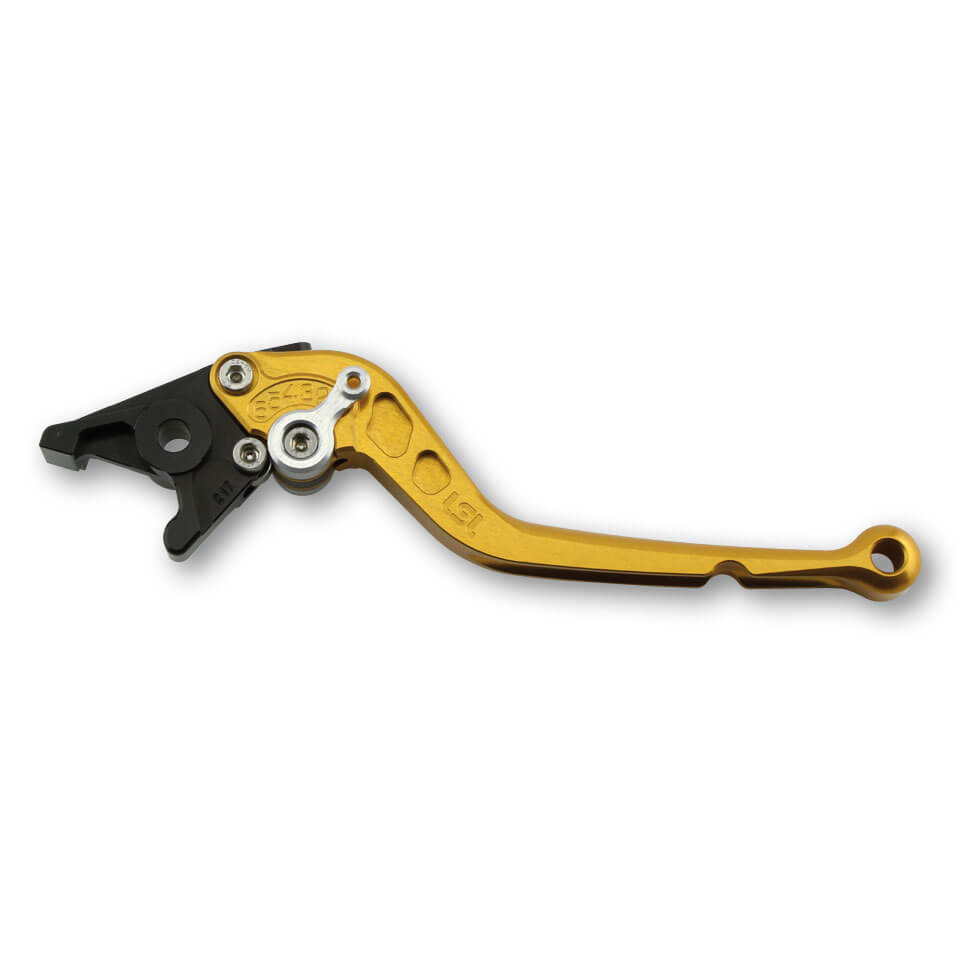 LSL Clutch lever Classic L72, gold/silver, long, silver