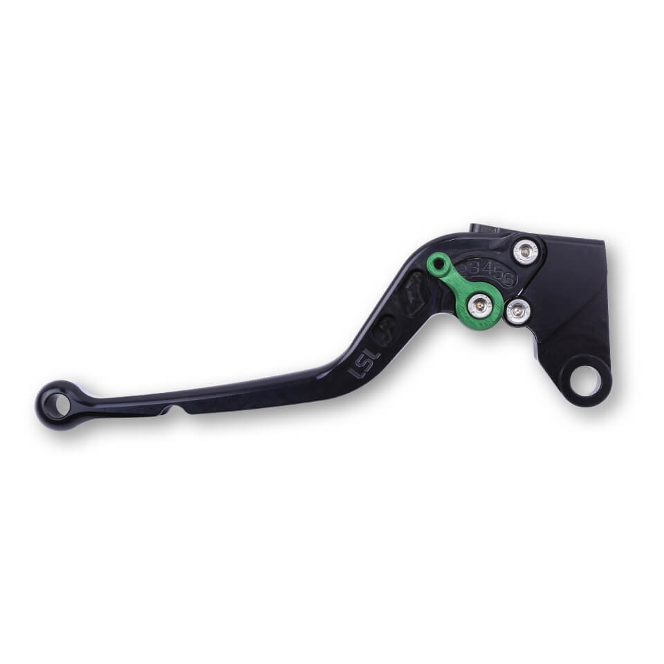 LSL Clutch lever Classic L72, black/green, long, green