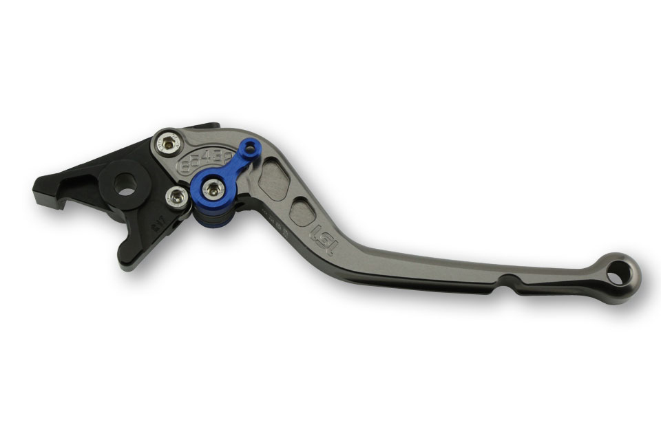 LSL Brake lever Classic R09, anthracite/blue, long, blue