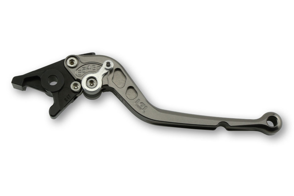 LSL Brake lever Classic R12, anthracite/silver, long, silver