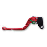 LSL Brake lever Classic R12, red/green, long
