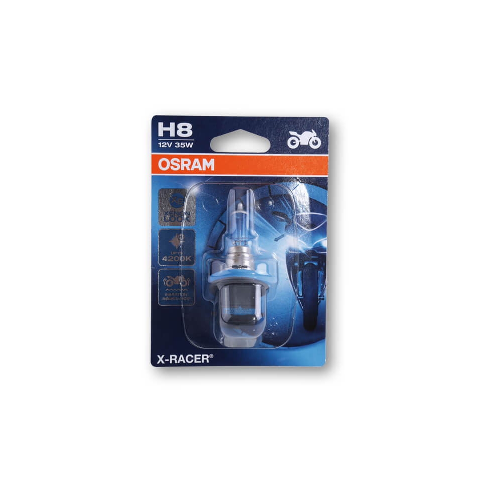OSRAM H8 incandescent lamp, X-RACER, 12V 35W PGJ19-1, vibration resistant  technology, low beam - buy cheap ▷ FC-Moto