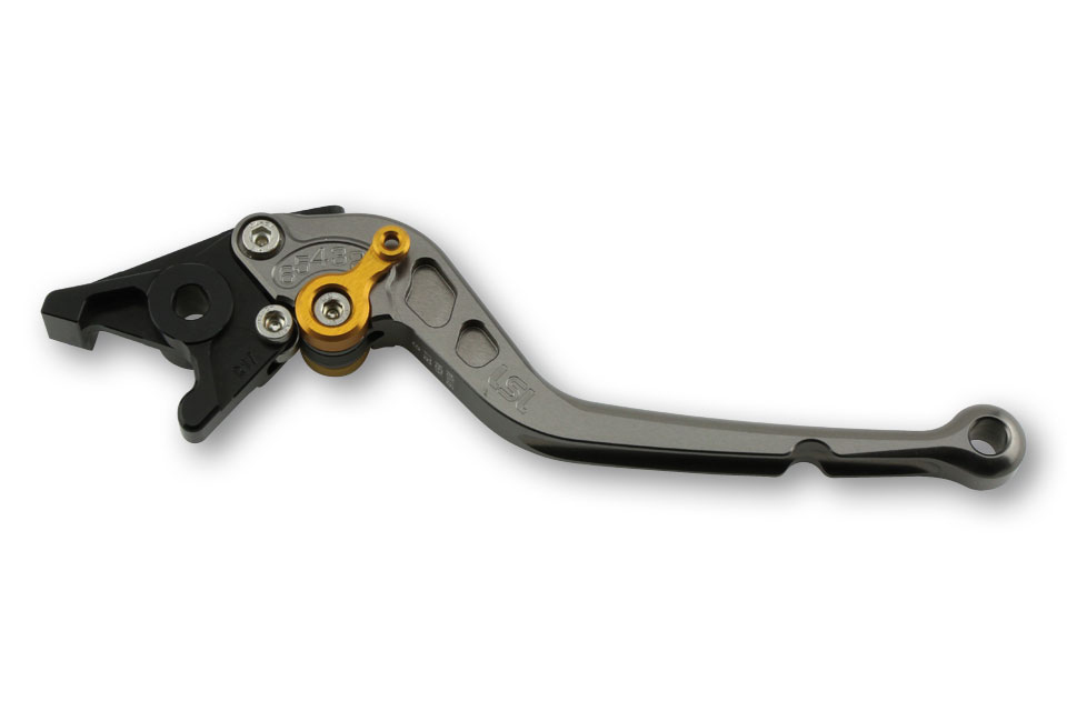 LSL Brake lever Classic R17, anthracite/gold, long, gold