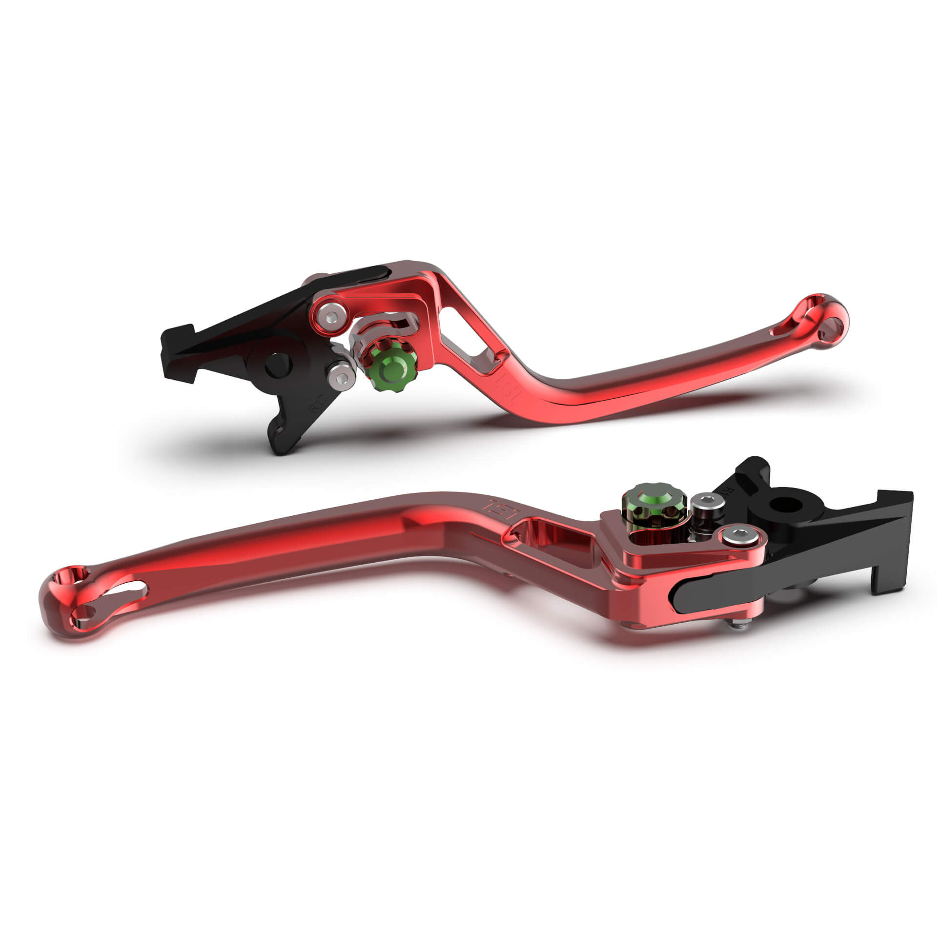 LSL Clutch lever BOW L24, red/green, green