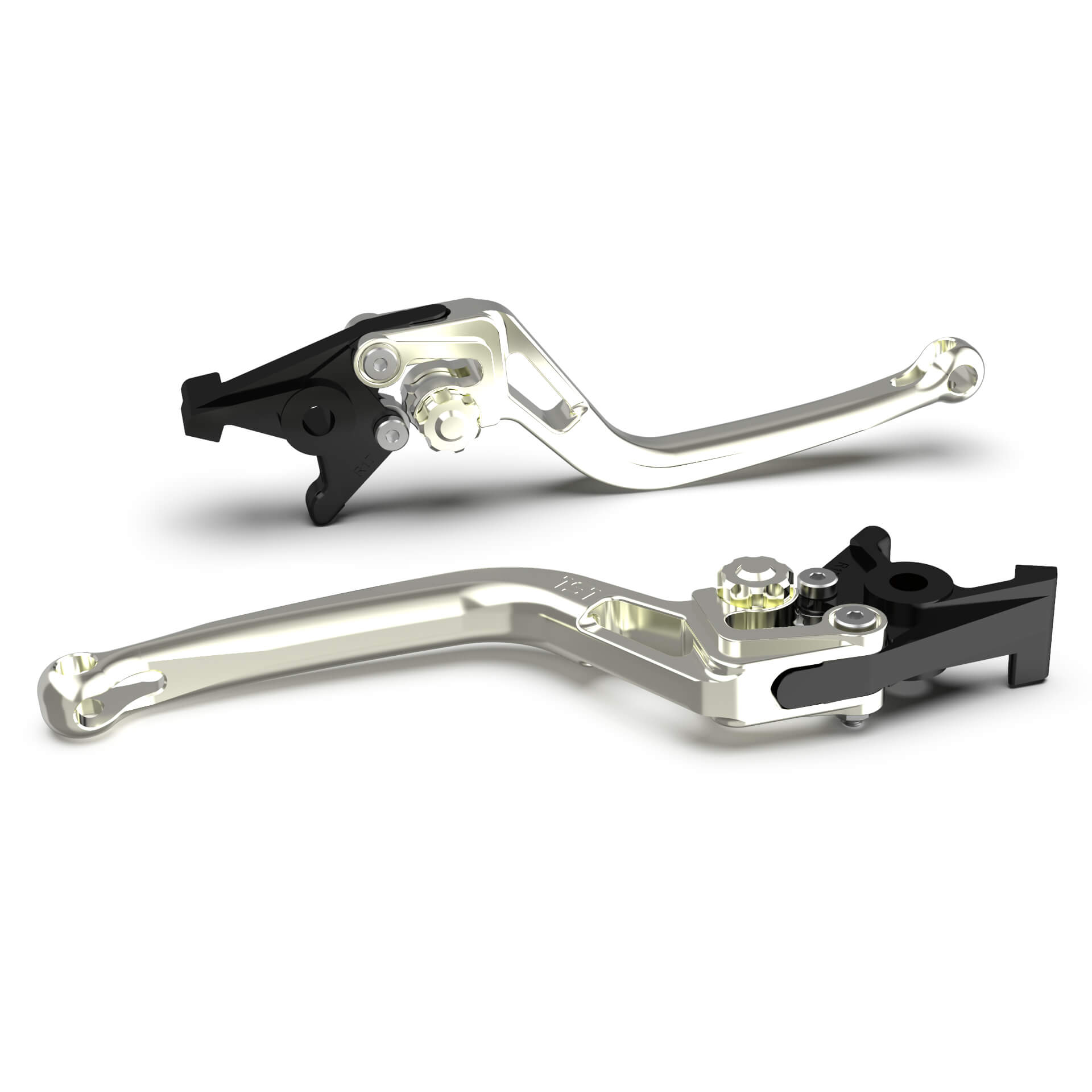 LSL Clutch lever BOW L46R, silver/silver, silver