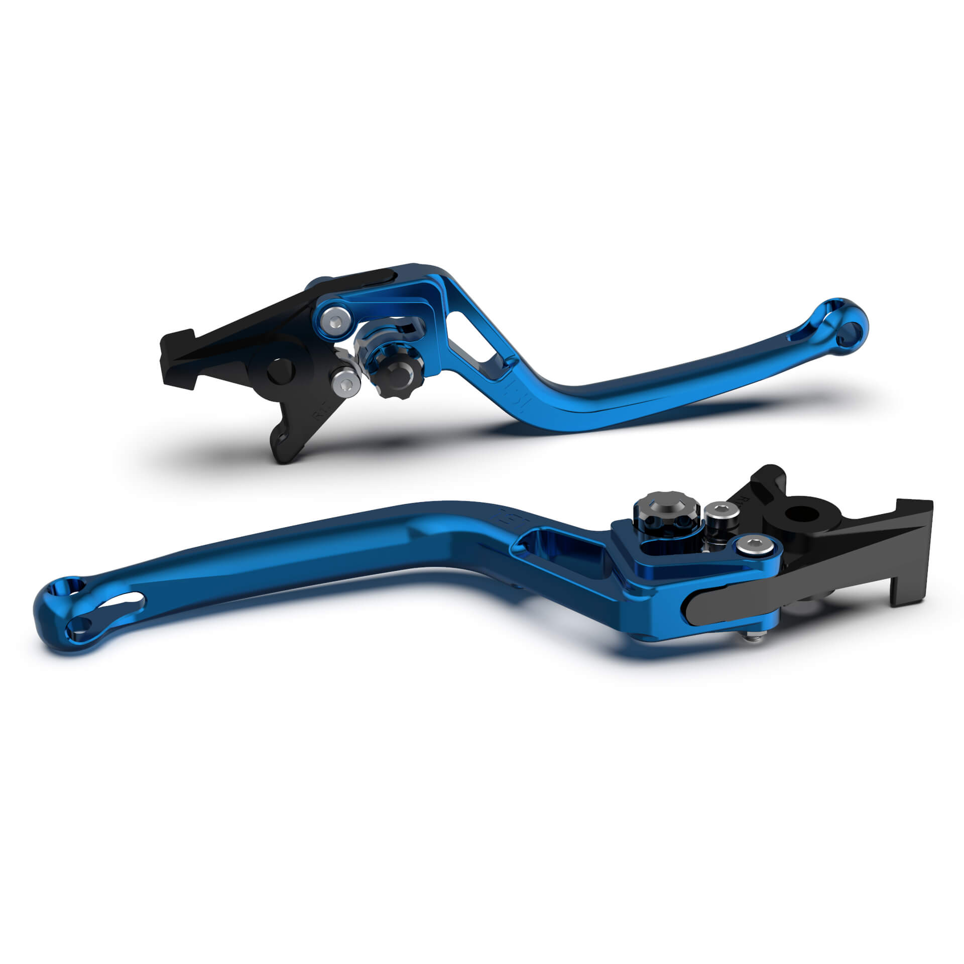 LSL Clutch lever BOW L58R, blue/black, black