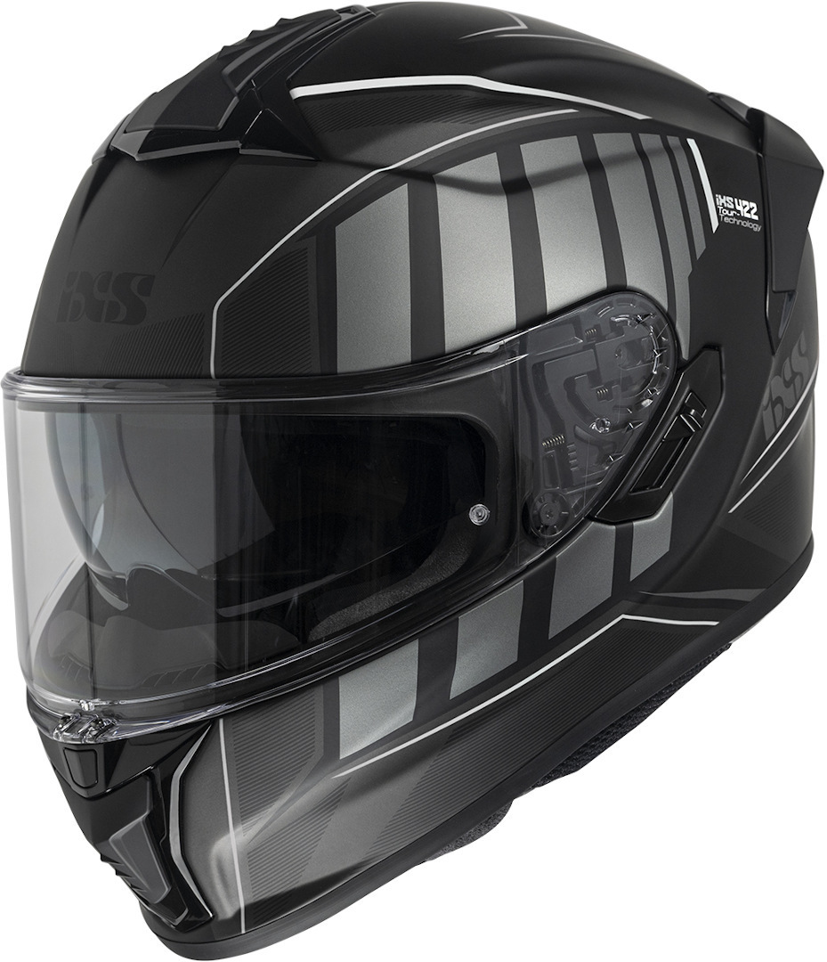IXS 422 FG 2.1 Helmet, black-white, Size XS, black-white, Size XS