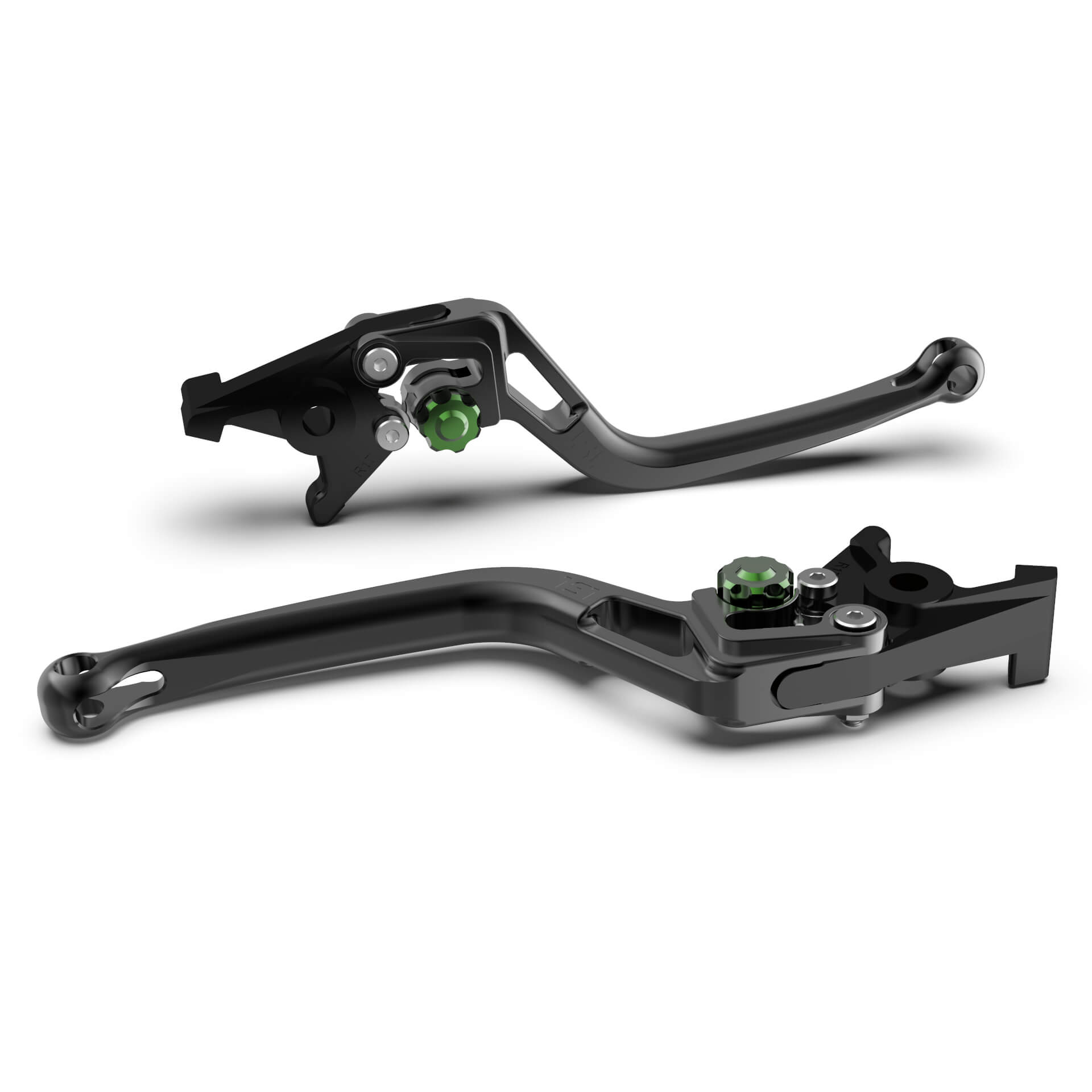 LSL Brake lever BOW R19R, black/green, green