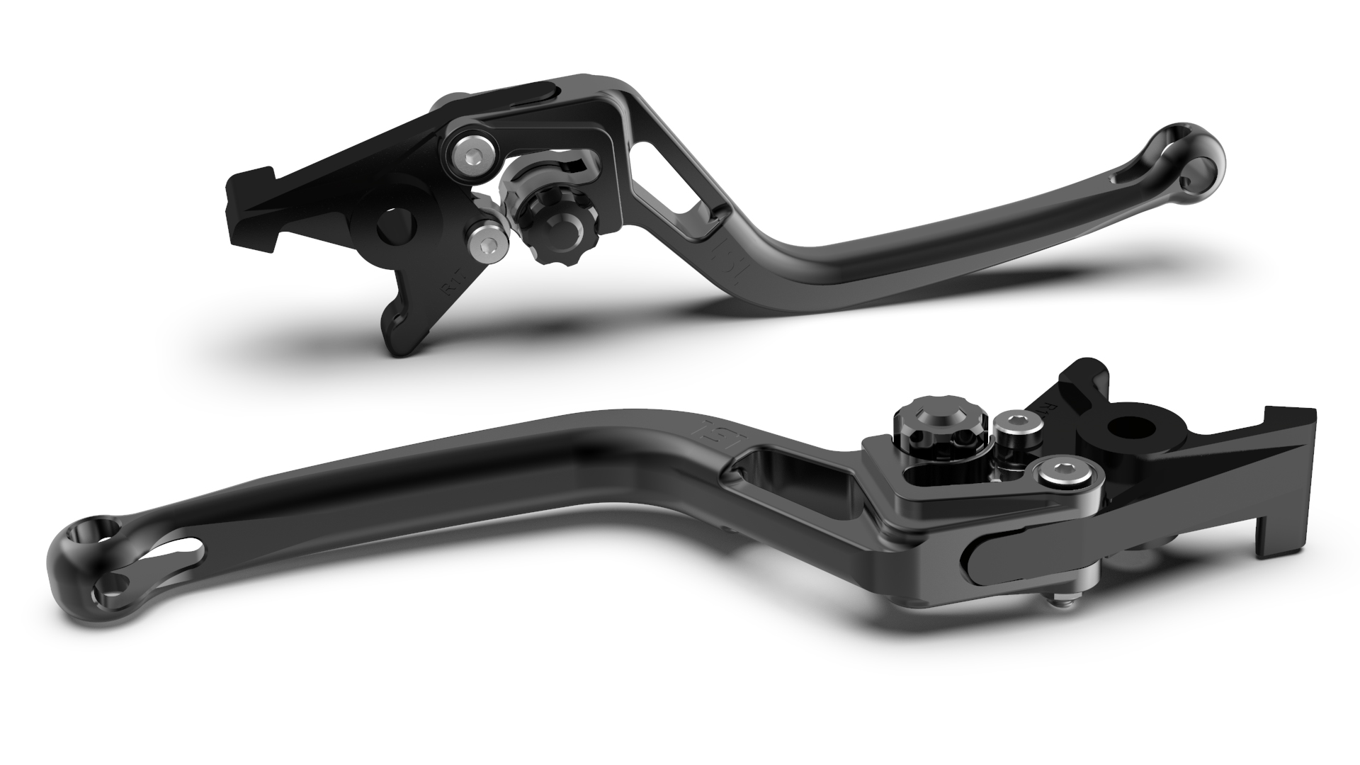 LSL Brake lever BOW R33, black/black, black