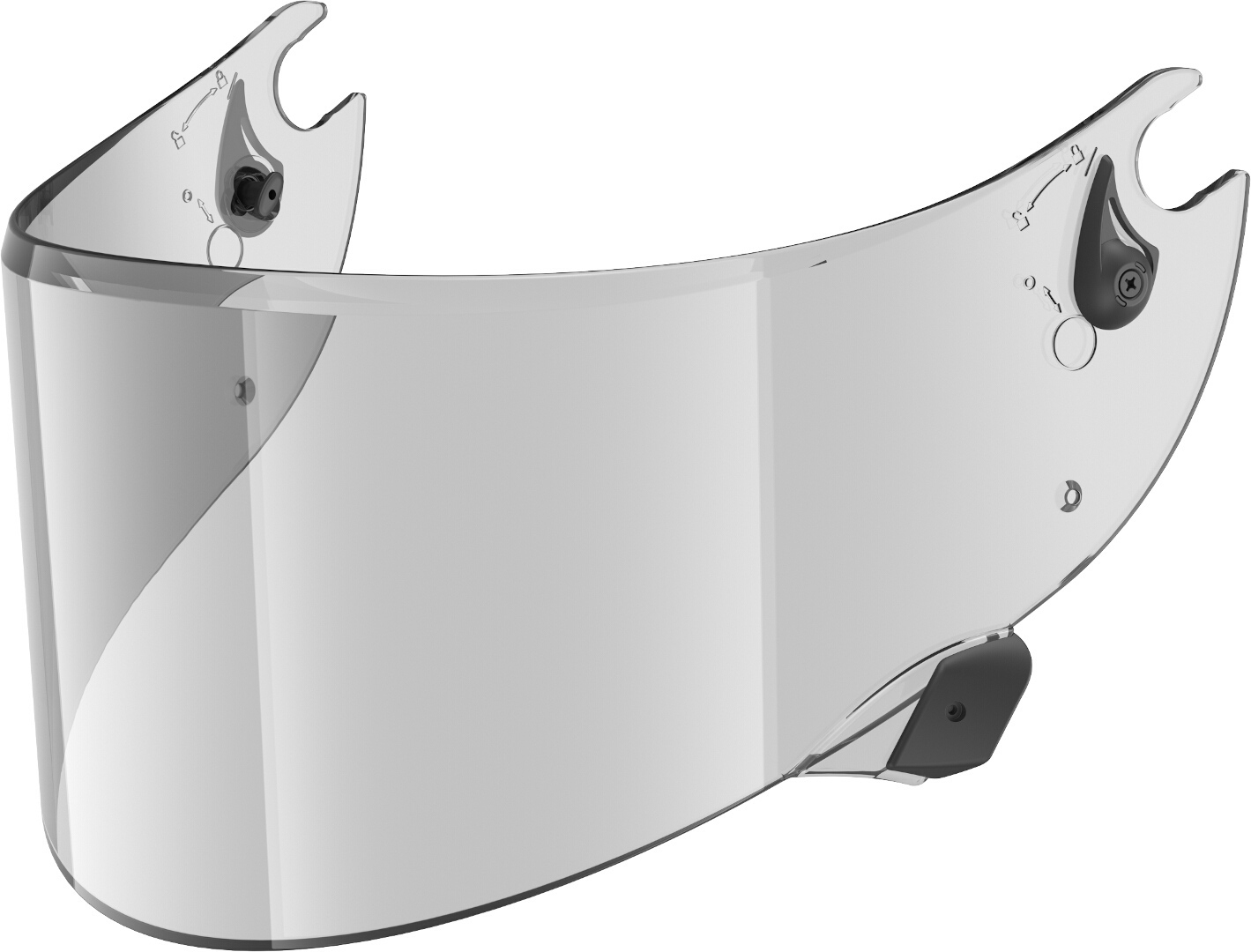 Shark Race-R Pro Visor, grey, grey, Size One Size
