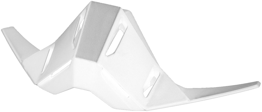 100% Racecraft II Nose Guard, white, white, Size One Size
