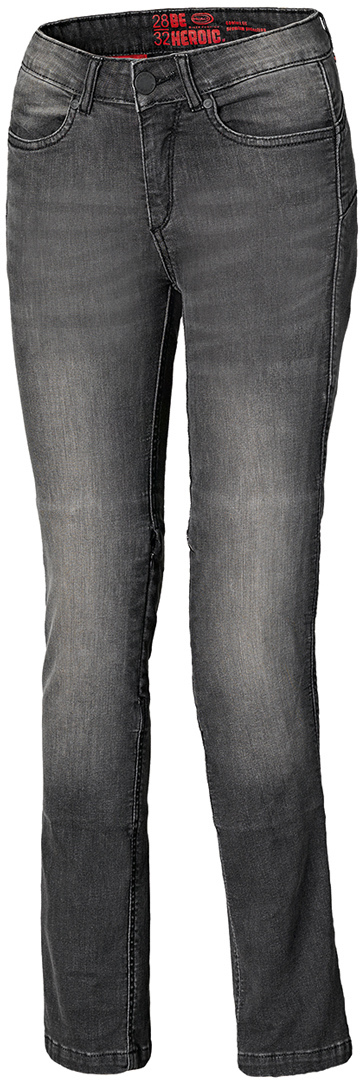 Held Pixland Ladies Motorcycle Jeans, grey, Size 26 for Women, grey, Size 26 for Women