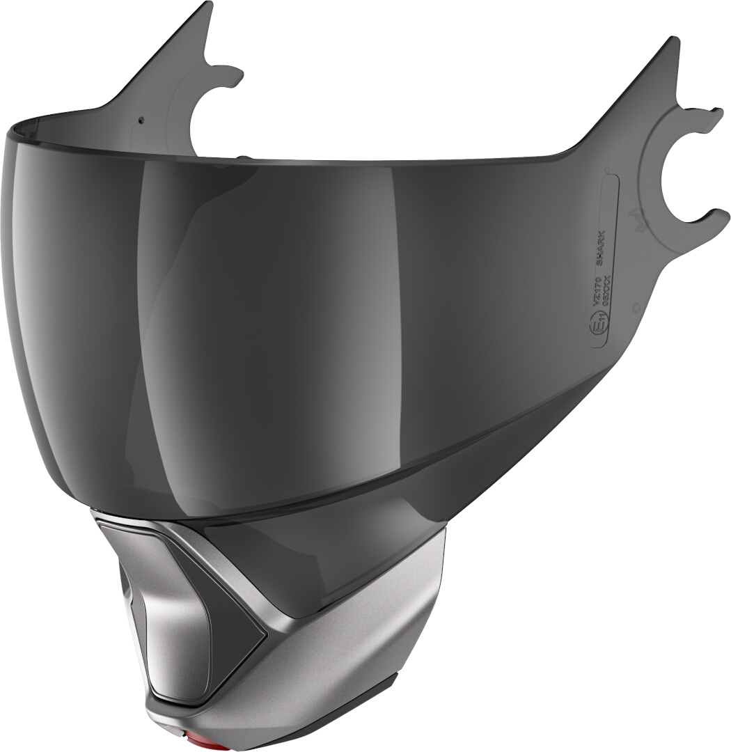 Shark Evojet Visor and Chin Curtain Set, grey, grey, Size One Size