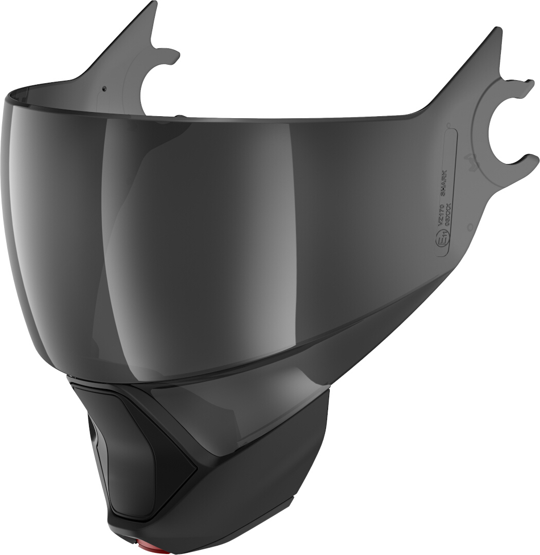 Shark Evojet Visor and Chin Curtain Set, black-grey, black-grey, Size One Size