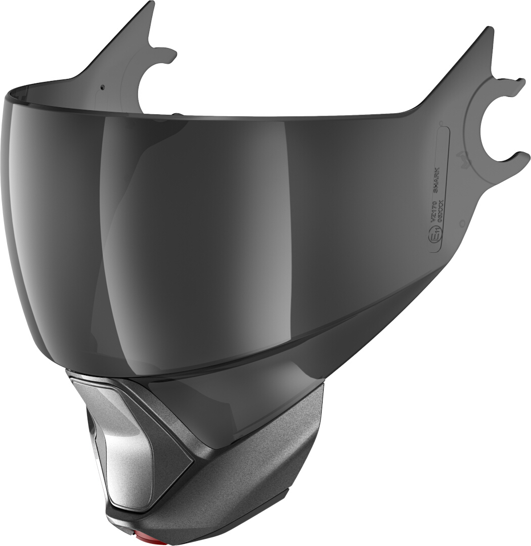 Shark Evojet Visor and Chin Curtain Set, grey-silver, grey-silver, Size One Size