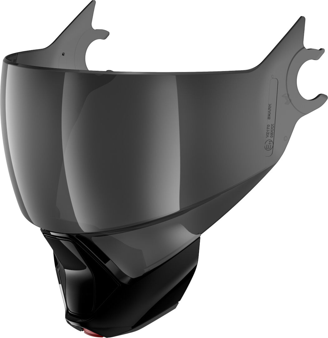 Shark Evojet Visor and Chin Curtain Set, black-grey, black-grey, Size One Size
