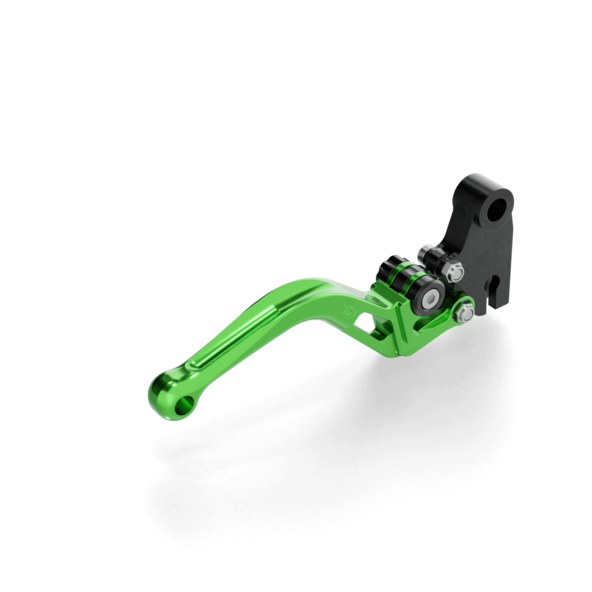 LSL Clutch lever BOW L19, short, green/black, black