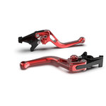 LSL Clutch lever BOW L32R, short, red/red