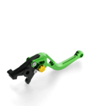 LSL Brake lever BOW R09, short, green/gold