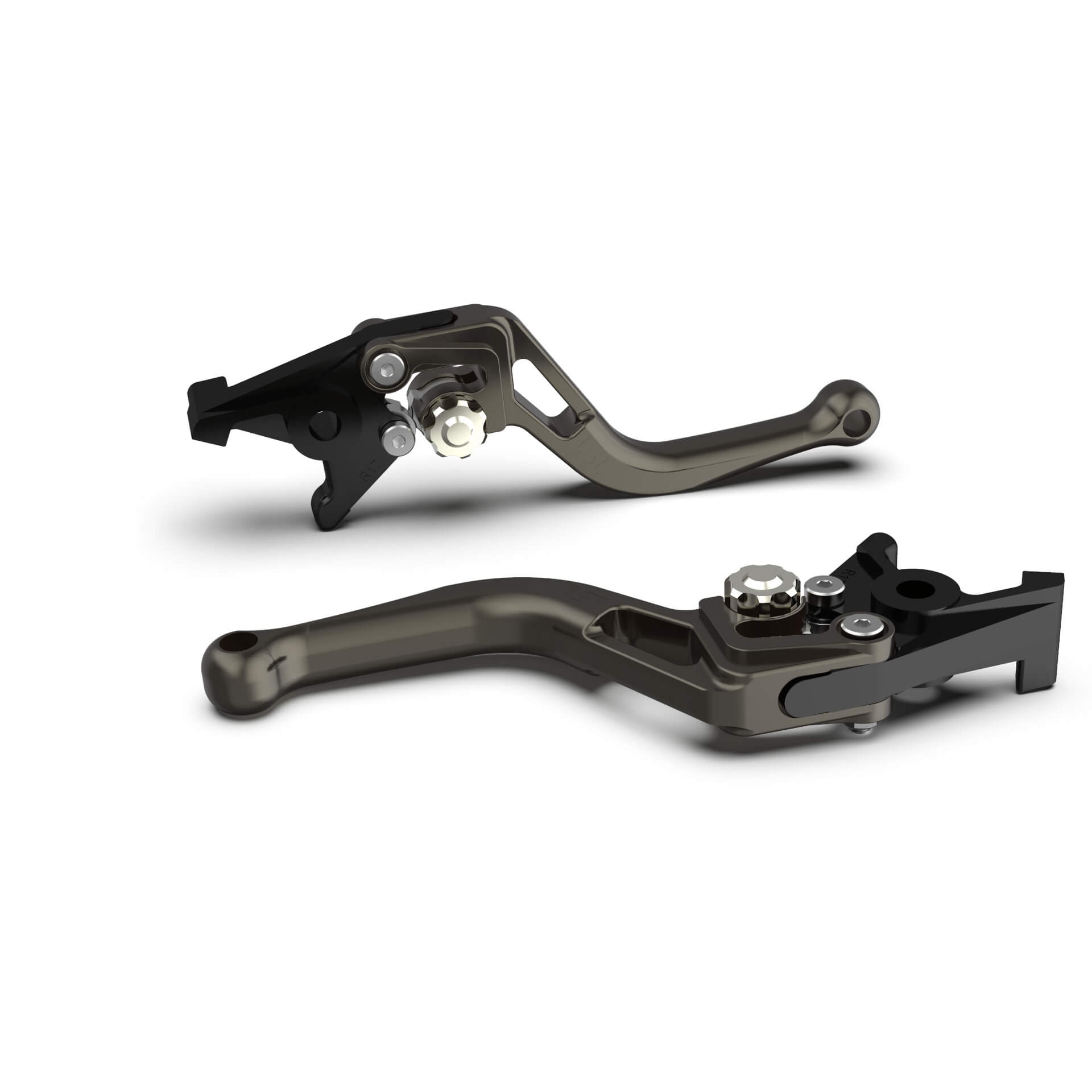 LSL Bremshebel BOW R20, kurz, anthrazit/silber, silber