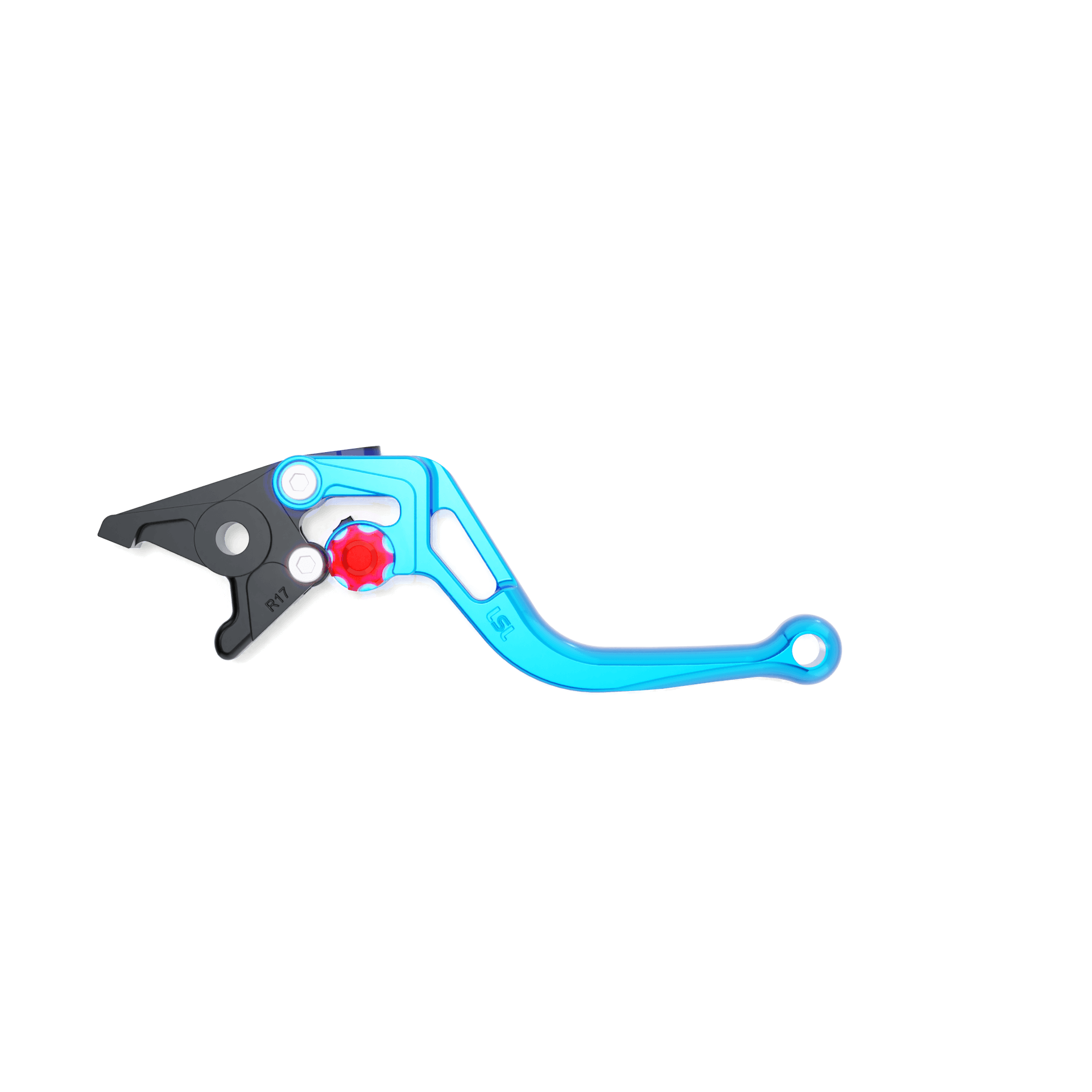 LSL Bremshebel BOW R32, kurz, blau/rot, rot