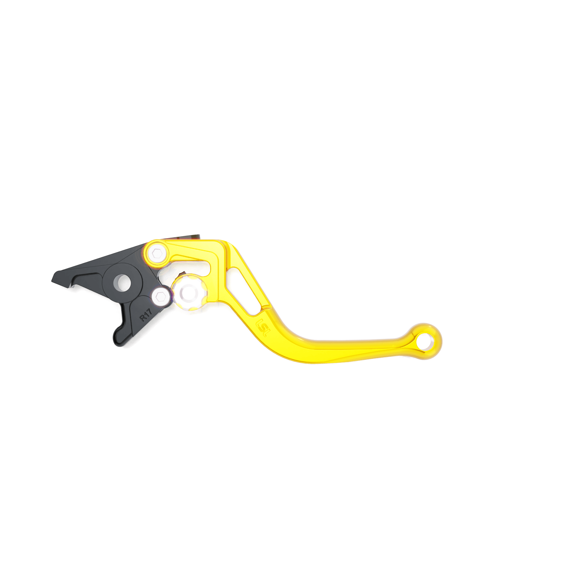 LSL Bremshebel BOW R49R, kurz, gold/silber, silber