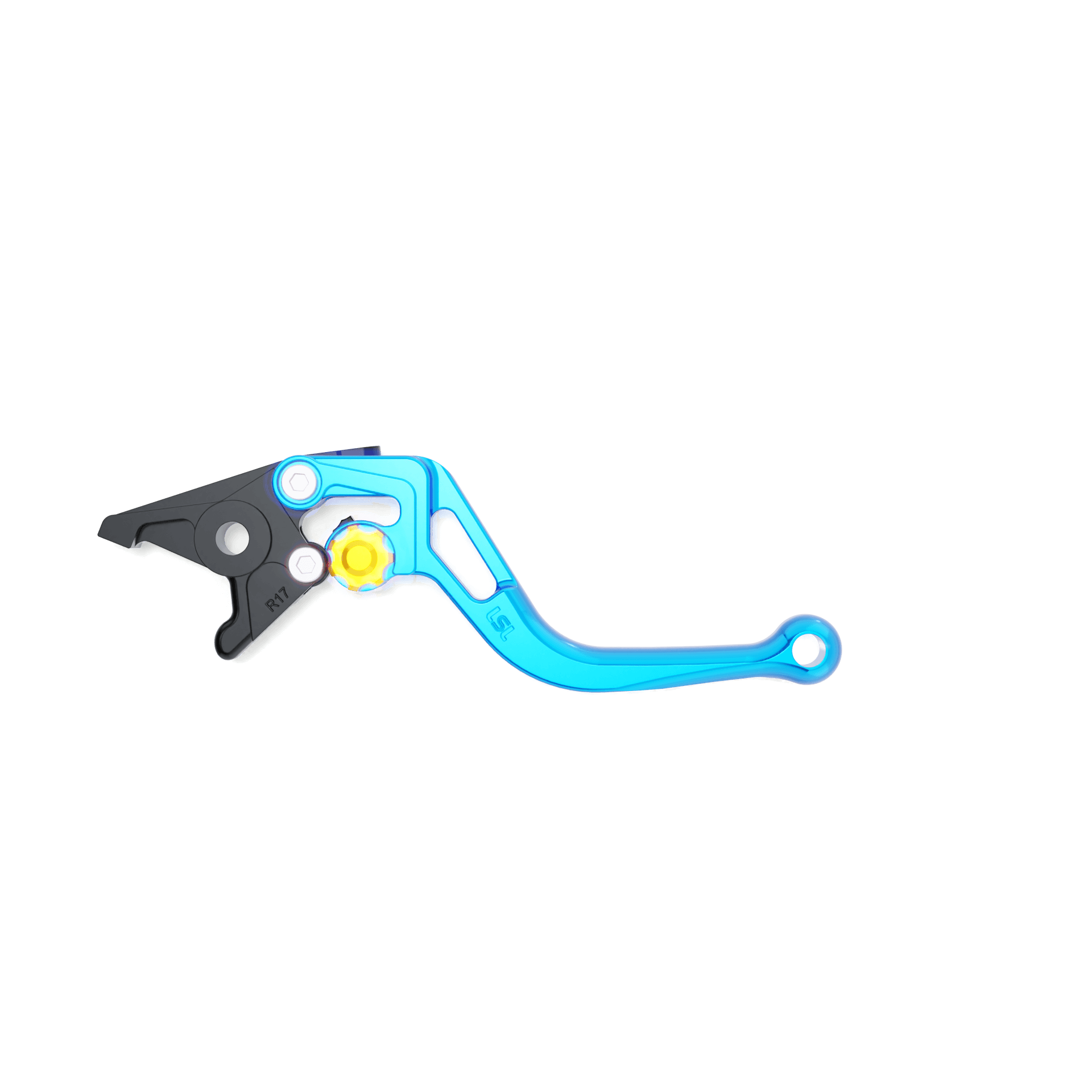 LSL Bremshebel BOW R54R, kurz, blau/gold, gold