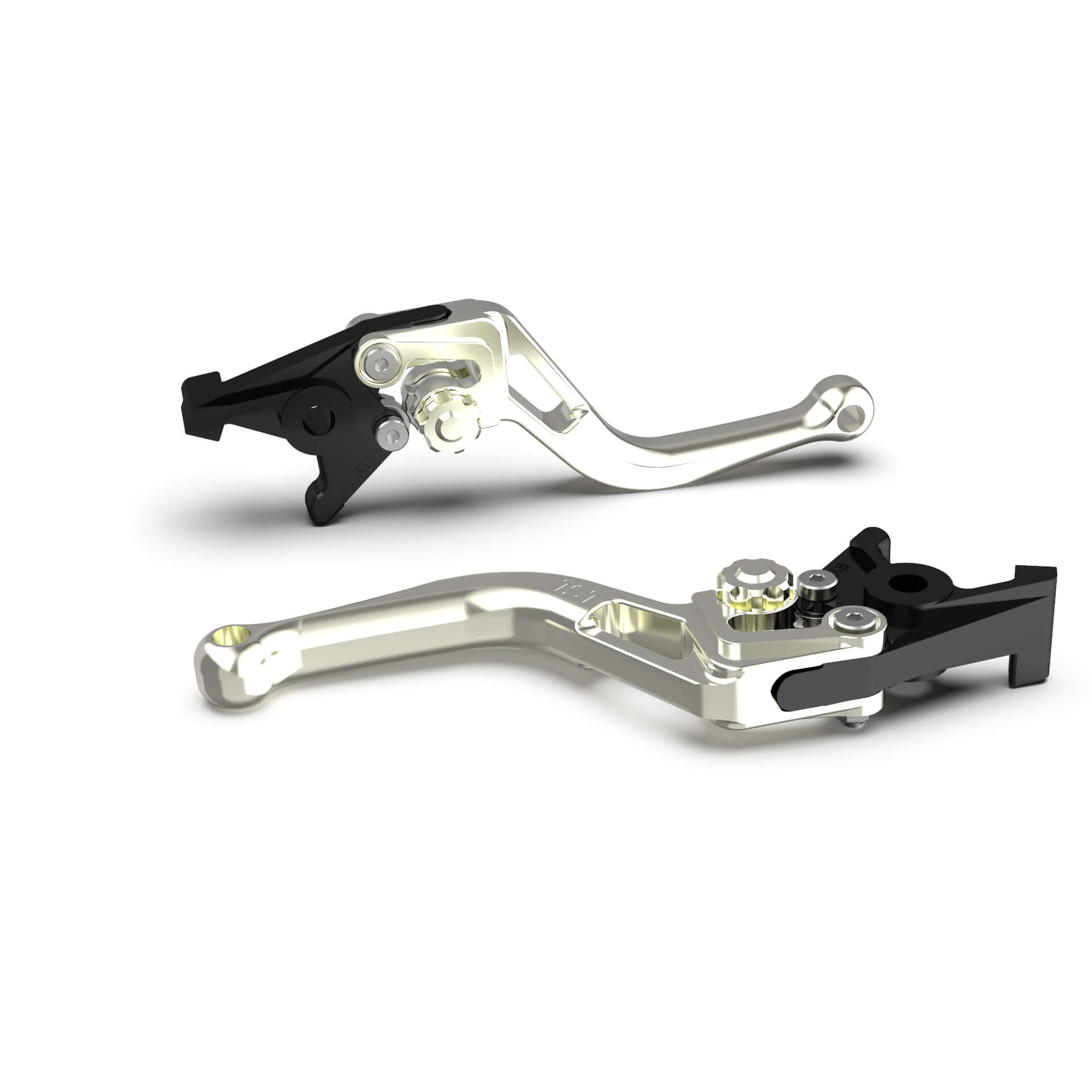 LSL Brake lever BOW R54R, short, silver/silver, silver