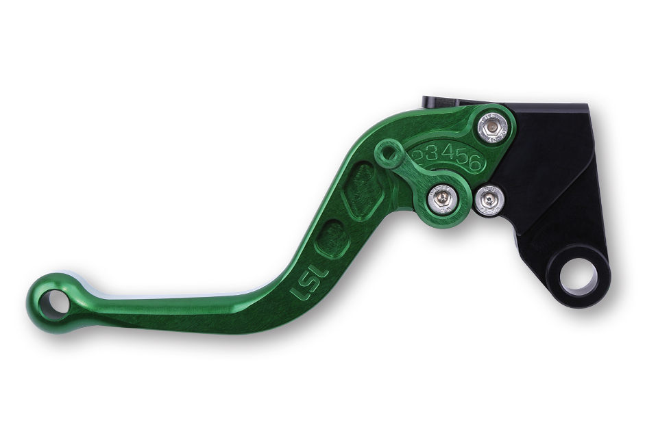 LSL Clutch lever Classic L35R, green/green, short, green