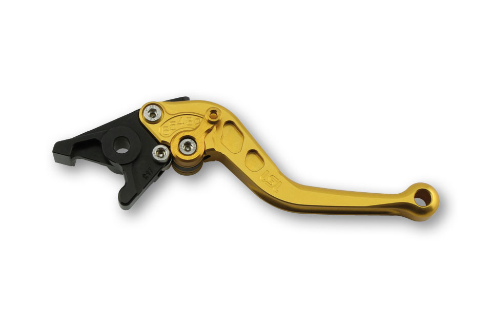 LSL Clutch lever Classic L37R, gold/gold, short, gold