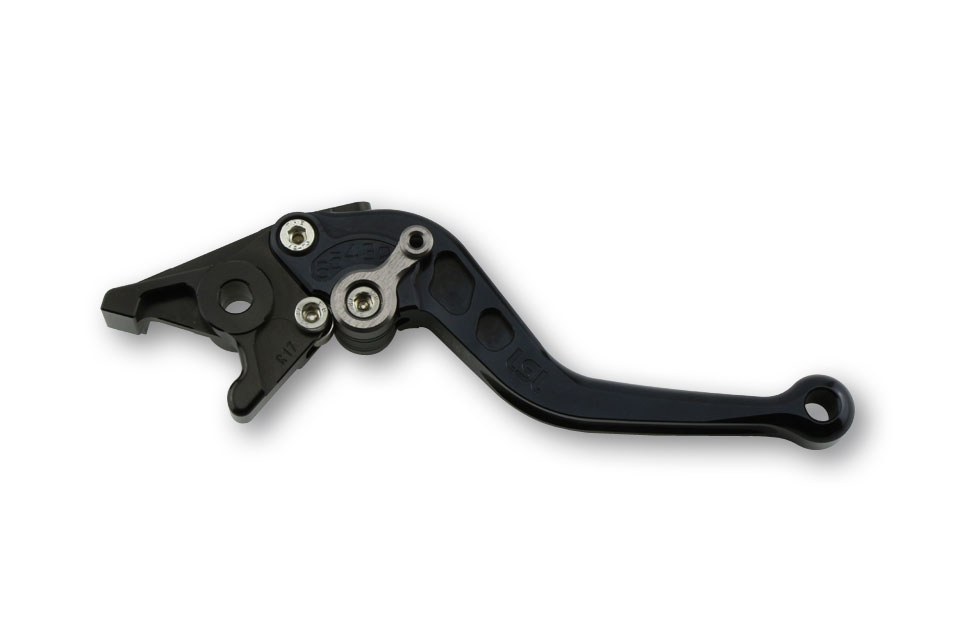 LSL Clutch lever Classic L39R, black/anthracite, short, black-grey, black-grey