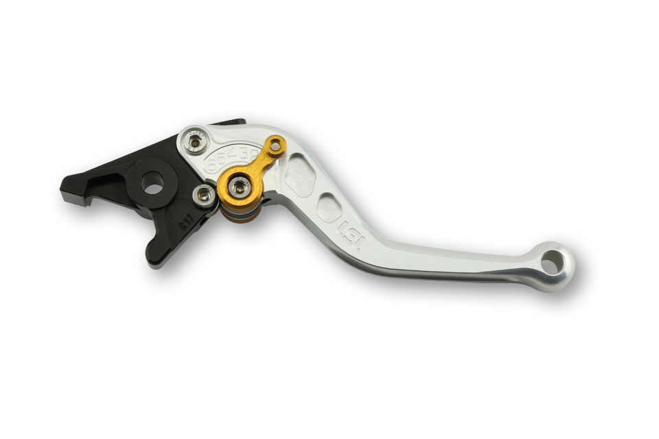 LSL Clutch lever Classic L52, silver/gold, short, gold