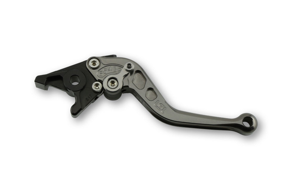 LSL Brake lever Classic R20, anthracite/anthracite, short, grey-black, grey-black