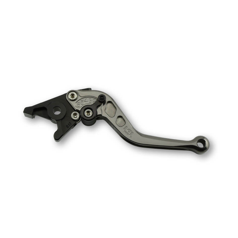 LSL Brake lever Classic R70, anthracite/black, short, black