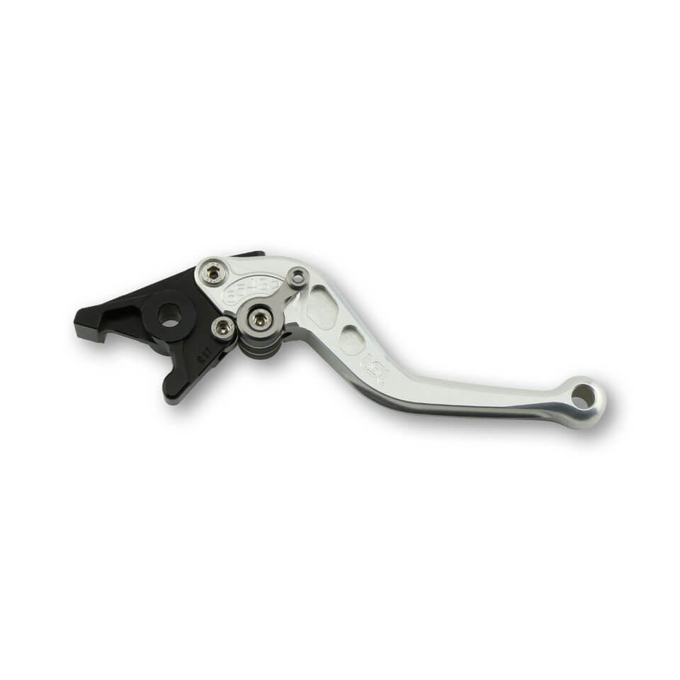 LSL Brake lever Classic R70, silver/anthracite, short, black-grey, black-grey
