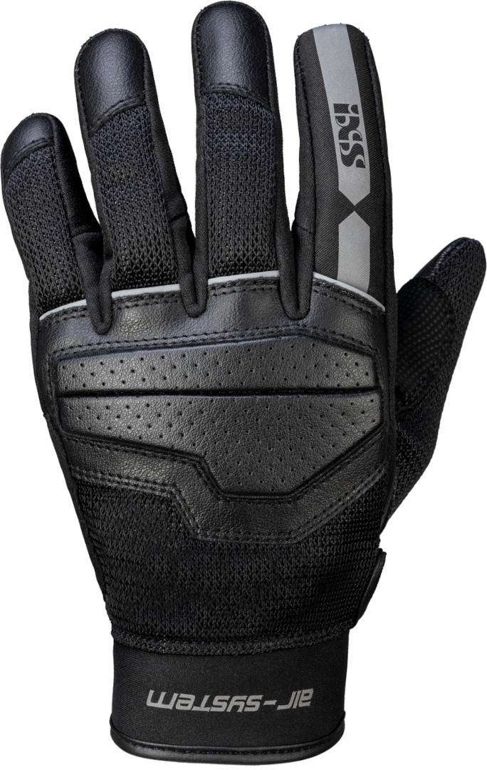 IXS Evo-Air Motorcycle Gloves, black-grey, Size S, black-grey, Size S