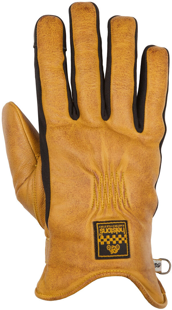 Helstons Benson Motorcycle Gloves, gold, Size M L, gold, Size M L
