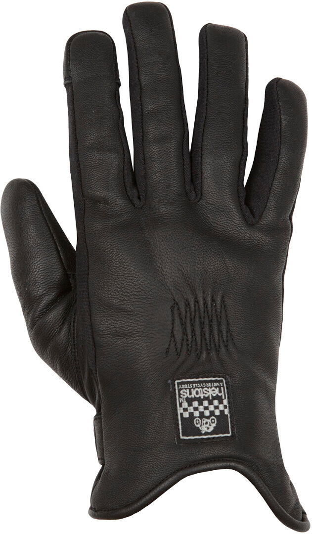 Helstons Benson Motorcycle Gloves, black, Size M L, black, Size M L