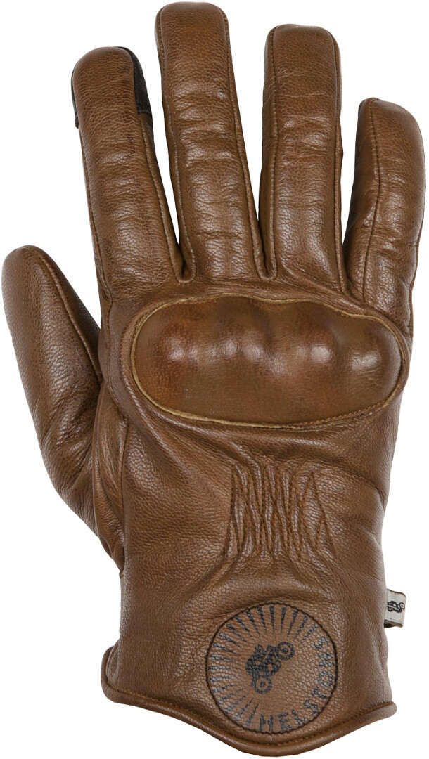 Helstons Snow Motorcycle Gloves, brown, Size M L, brown, Size M L