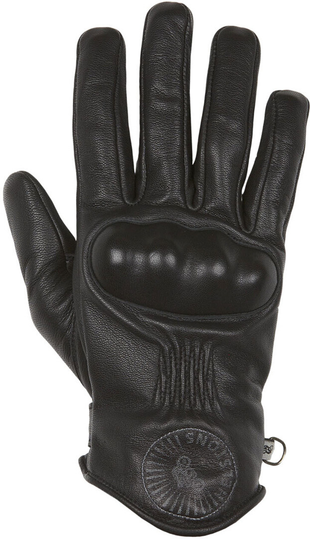 Helstons Snow Motorcycle Gloves, black, Size M L, black, Size M L