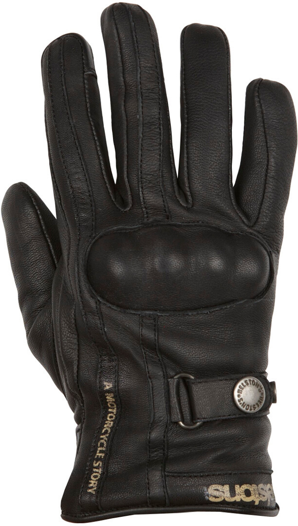 Helstons Tinta Ladies Motorcycle Gloves, black, Size S for Women, black, Size S for Women