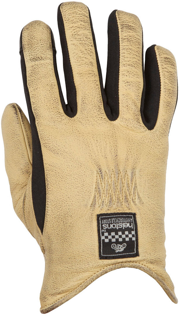 Helstons Fidji Ladies Motorcycle Gloves, beige, Size S for Women, beige, Size S for Women