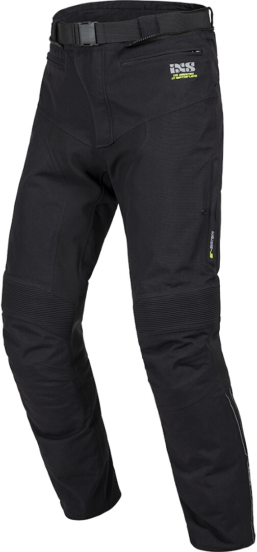 IXS Laminat ST-Plus Motorcykel Textil Byxor, svart, storlek M