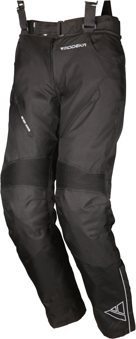 Modeka Tarex Motorcycle Textile Pants, black, Size S, black, Size S