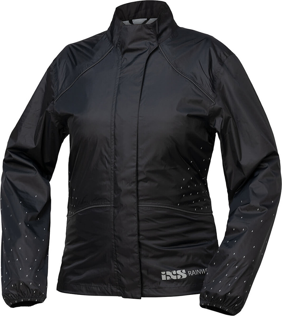 IXS Ligny Ladies Rain Jacket, black, Size XS for Women, black, Size XS for Women